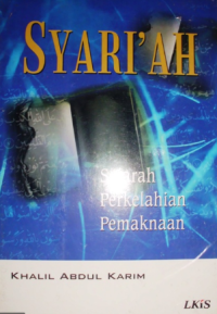 Image of Syariah : sejarah perkelahian pemaknaan
