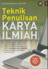 Image of Teknik penulisan karya ilmiah
