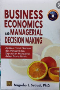 Image of Business economics and managerial decision making