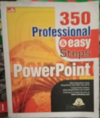 Image of 350 Professional dan Easy Steps Powerpoint