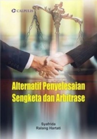 Image of Alternatif penyelesaian Sengketa dan arbitrase