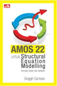 Image of Amos 22 untuk structural equation modelling