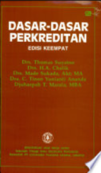 Image of dasar-dasar perkreditan