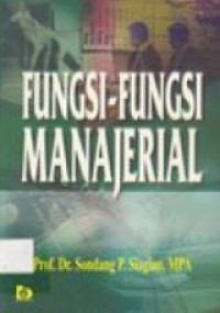 Image of Fungsi-fungsi Manajerial