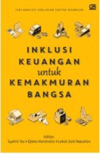 Image of Inklusi keuangan untuk kemakmuran bangsa