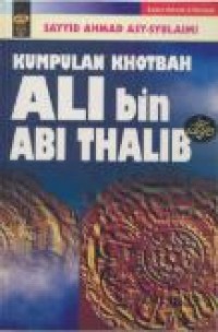 Image of Kumpulan khotbah ali bin abi thalib