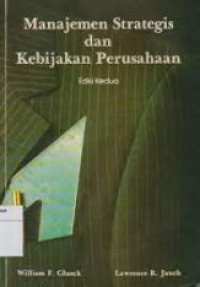 Image of Manajemen strategi dan kebijakan perusahaan