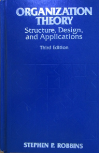 Image of Organization theory structure, design, and applications