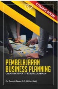 Image of Pembelajaran business planning : dalam perspektif kewirausahaan