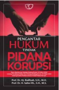 Image of Pengantar hukum tindak pidana korupsi