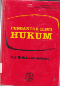 Image of Pengantar Ilmu Hukum