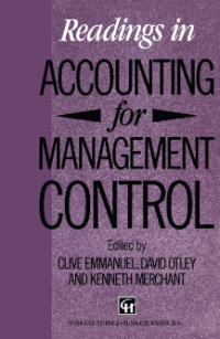 Image of Readings in accounting for management control