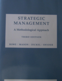Image of Strategic management a methodological approach