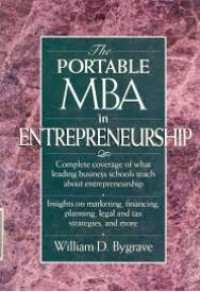 Image of The portable MBA entrepreneurship