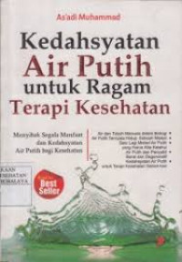 Image of Kedahsyatan air putih untuk ragam terapi kesehatan