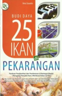 Image of Budi daya 25 ikan di pekarangan