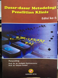 Image of Dasar-dasr metodologi penelitian klinis