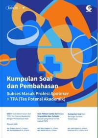 Image of Kumpulan Soal dan Pembahasan Sukses Masuk Profesi Apoteker : + tpa (tes potensi akademik)