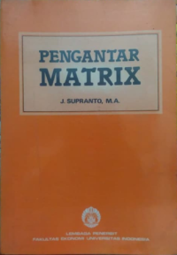 Image of Pengantar matrix