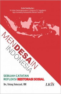 Image of Mendesain Indonesia : Sebuah catatan refleksi restorasi sosial.