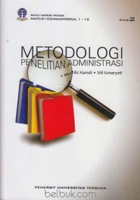 Image of Metode penelitian administrasi