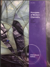 Image of Principles of modern chemistry