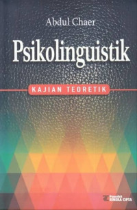 Image of Psikolinguistik : kajian teoretik
