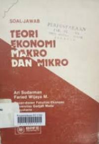 Image of Soal-jawab Teori ekonomi makro dan mikro